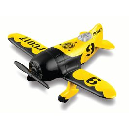 Miniatura Avião Tailwinds Fresh Metal Gee Bee Super Sporster R-1 Amarelo Maisto 15088