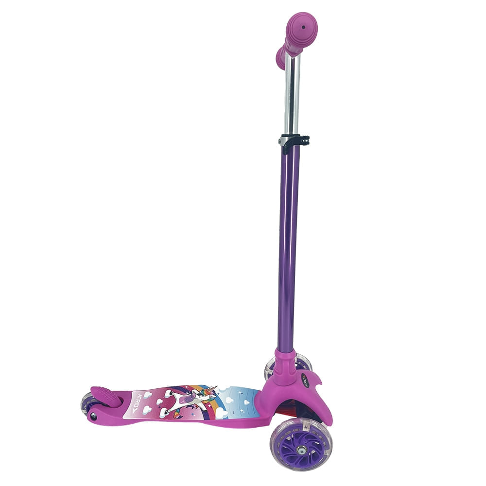 Patinete Infantil - 3 Rodas - Sweet Game - Rosa - Bandeirante