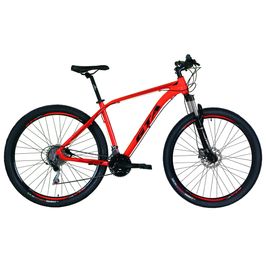 Bicicleta Aro 29 Gta Insane 24v K7 Câmbios Shimano Freio Hidráulico Garfo Trava - Vermelho - Tam.17