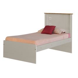 Cama Solteiro Reino Off White G68 - Gran Belo