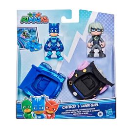 Pj Masks Menino Gato E Garota Lunar Kit 2 Figuras Pj Mask F2840