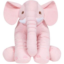 Almofada Elefante Gigante Rosa Buba 7562