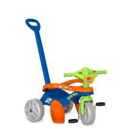 Triciclo Passeio Pedal Mototico Azul Bandeirante 692