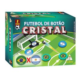 Jogo de Futebol de Botão - Cristal - Brasil x Espanha - Gulliver