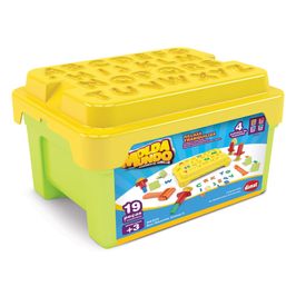 Box Com Massinha 20 Peças Dismat Mk300
