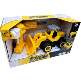 Trator De Construção City Machine Multikids Br1081