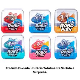 Peixe Robô Alive Cores Sortidas Fun F0084-8