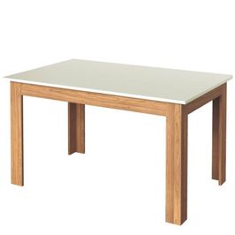 Mesa de Cozinha Dalla Costa TM22 WK14 | Off White/Freijo (S/V)