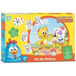 Kit De Pintura Galinha Pintadinha 0732 Nig