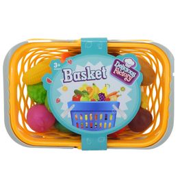 Cesto De Legumes E Frutas Amarelo Bbr T005