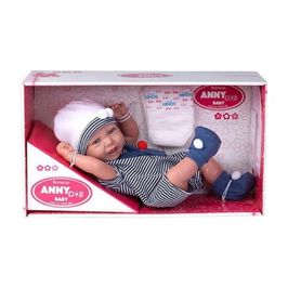 Boneca Anny Doll Baby Marinheiro Cotiplas 2501