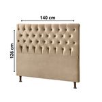 Cabeceira Cristal Casal JS 1,40