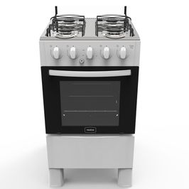 Fogão 4 Bocas a Gás Acendimento Automático Realce Bivolt CR201 Branco