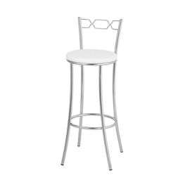 Kit 2 Banquetas Alta Cozinha Treparoni Branco