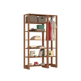 Smart Closet Yes Com Cabideiro e 9 Prateleiras Nova Mobile Montana
