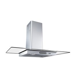 Coifa de Parede 90cm Vidro Reto Duto Slim Fogatti Inox / 110 V