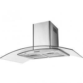Coifa de Parede Talent Inox 90cm Com Vidro Fischer Inox / 220 V