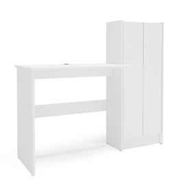 Mesa Manaus 2 Portas 2 Prateleiras Politorno Branco