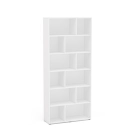 Estante Xangai 12 Nichos Assimétricos Politorno Branco