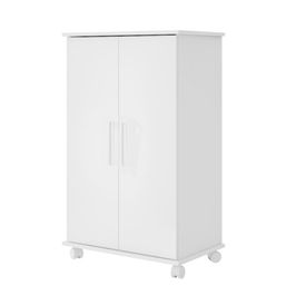 Sapateira em MDP com 2 Portas e 5 Prateleiras BRV Móveis Branco