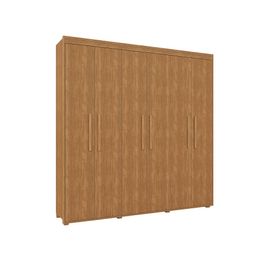 Guarda Roupa de Casal  Milão MDF 6 Portas Camas Fênix
