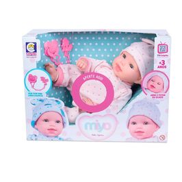Boneca Com Sons Miyo Menina Cotiplas 2391