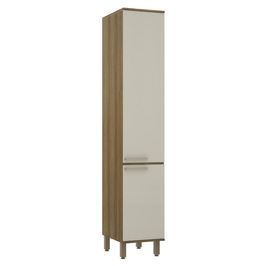 Paneleiro Simples 2 Portas 40cm Luciane Isis | Avela/Mocca (S/V)