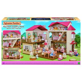 Casa De Telhado Vermelho Sótão Secreto Sylvanian Families 5708