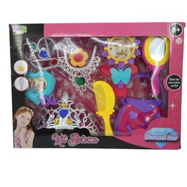 Kit de Beleza Infantil com Colar de Pedra Verde BBR R3358