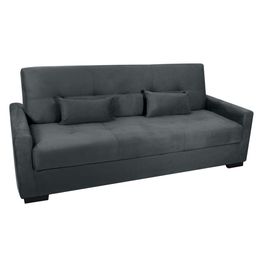 Sofá Cama Lavinia Matrix 3 Lugares 2,03m | Cinza (S/V)