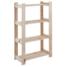 Estante para Livros com 4 Prateleiras Modulare Natural Tramontina 91620019