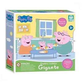 Quebra Cabeça em Madeira Gigante Peppa Pig NIG 0528