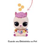 Boneco Michila E Cofrinho Pop Surprise Pets Lhama Cotiplas 2394