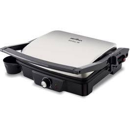 Grill Press 180 Britânia Com Chapas Antiaderentes E Abertura De 180 Gr | Preto/Inox (220 V)