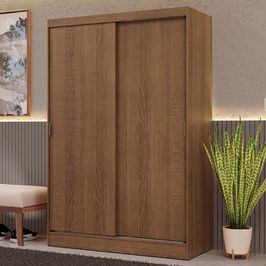 Guarda-Roupa 2 Portas de Correr Rustic Max Madesa Rustic