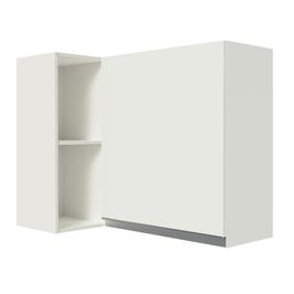 Armário Aéreo de Canto 100% MDF com Adega Branco Smart Madesa Branco