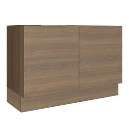 Balcão de Pia Madesa Stella 2 Portas - Rustic Rustic