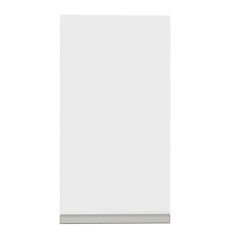 Armário Aéreo Madesa Glamy 35 cm 1 Porta - Rustic/Branco