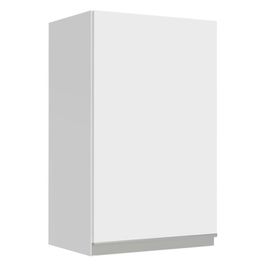 Armário Aéreo Madesa Glamy 40 cm 1 Porta - Branco Branco