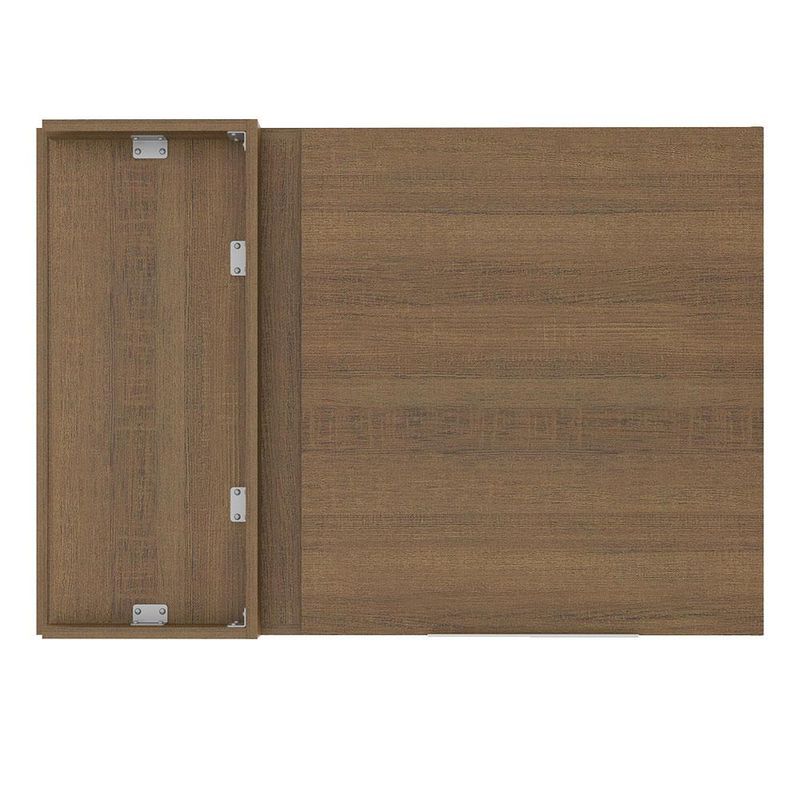 Armário Aéreo de Canto Madesa Stella 1 Porta - Rustic