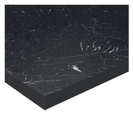 Tampo Madesa 100% MDF para Balcão de Pia 120 cm - Nero Marquina Nero Marquina