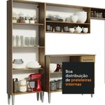 Armário de Cozinha Completa 229cm Rustic Emilly Madesa 09
