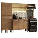 Armário de Cozinha Completa 229cm Rustic Emilly Madesa 09