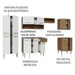Armário de Cozinha Completa 293cm com Pia Rustic Emilly Madesa 08