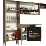 Armário de Cozinha Completa 293cm com Pia Rustic Emilly Madesa 08