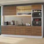 Armário de Cozinha Completa 310cm Rustic Stella Madesa 02