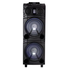 Torre de Som Gradiente Black Bass com Display Digital, Bluetooth e 1200 W de Potência - GDB10M | Preto (Bivolt)