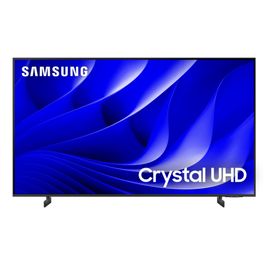 Smart TV Big TV 85" Samsung Crystal UHD 4K Gaming Hub Alexa built in | Preto (Bivolt)