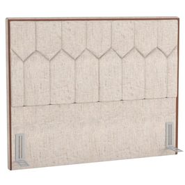Cabeceira Cama Box Casal Queen 160cm Órion P02 Linho Cru - Mpozenato