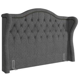 Cabeceira Cama Box Casal Queen 160cm Antibes P02 Linho Cinza - Mpozenato